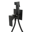 Гигиенический душ со смесителем Mariani Rebel B14185RE, черный матовый