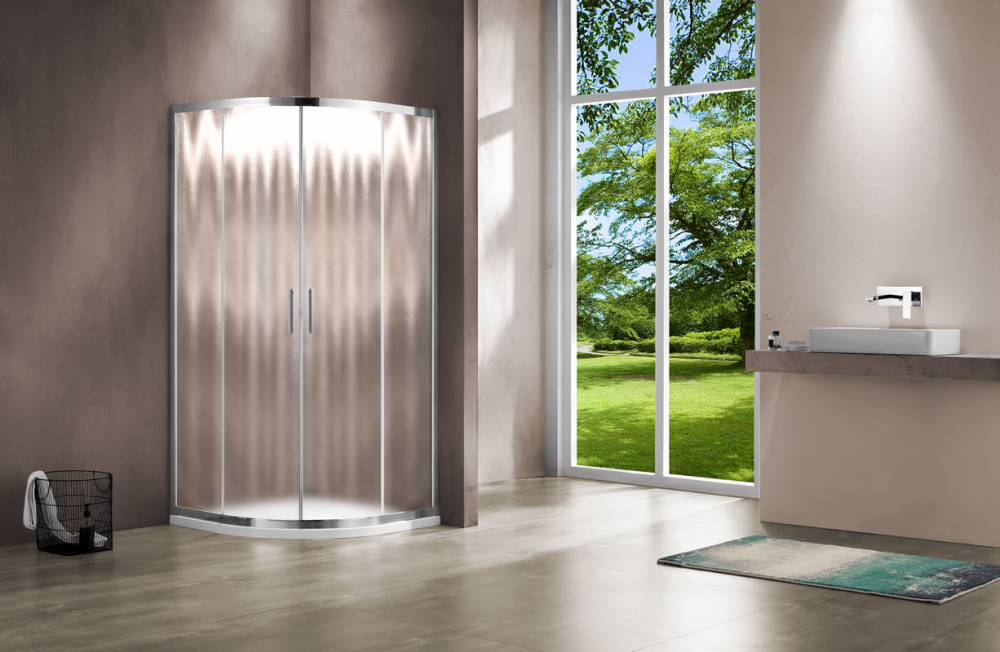 Душевой уголок Vincea Garda (VSQ-1G800CH) хром