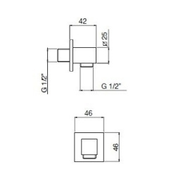 Подключение душа F2338CR FIMA Carlo Frattini