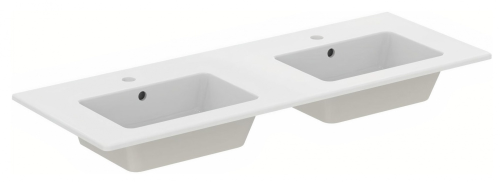 Фото Раковина двойная Ideal Standard Tempo Vanity 120 см, белый, E053401