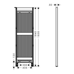 Hansgrohe Axor Urquiola 42500000 Секционный радиатор