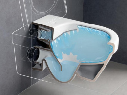 Подвесной унитаз безободковый Villeroy&Boch Joyce 5607 HR01 с крышкой-сиденьем soft close