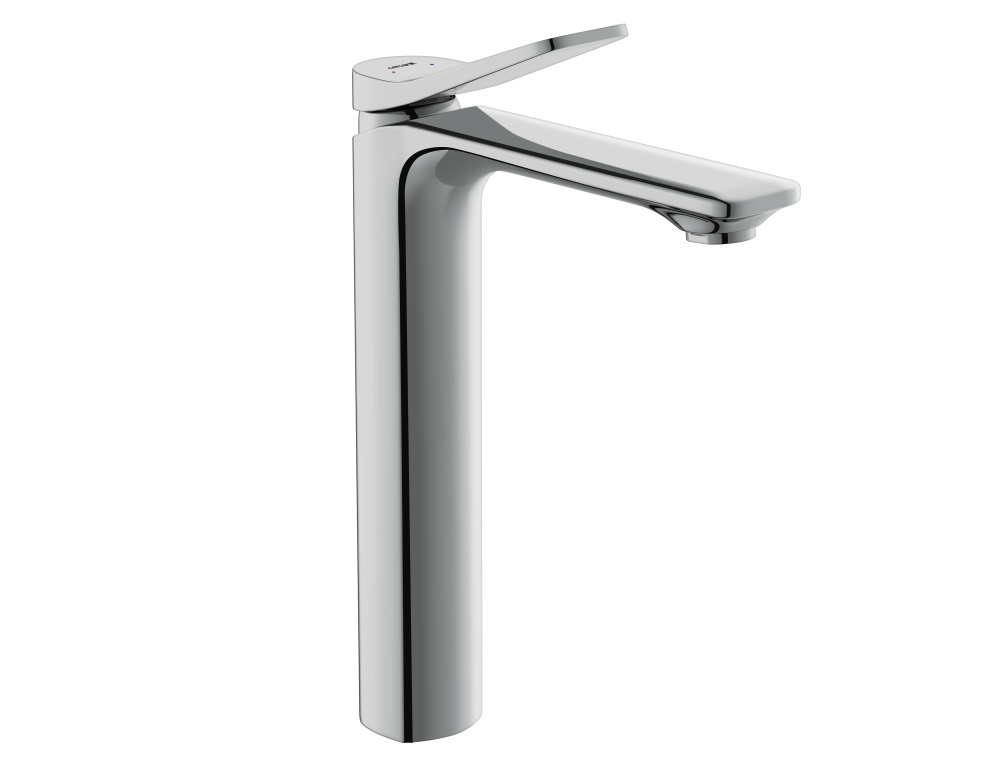 Фото Смеситель ODRA высокий для раковины с клик-клак 63054