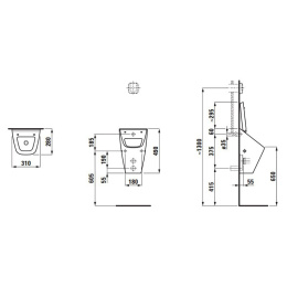 Писсуар Laufen Vila 8411410000001 (8.4114.1.000.000.1)