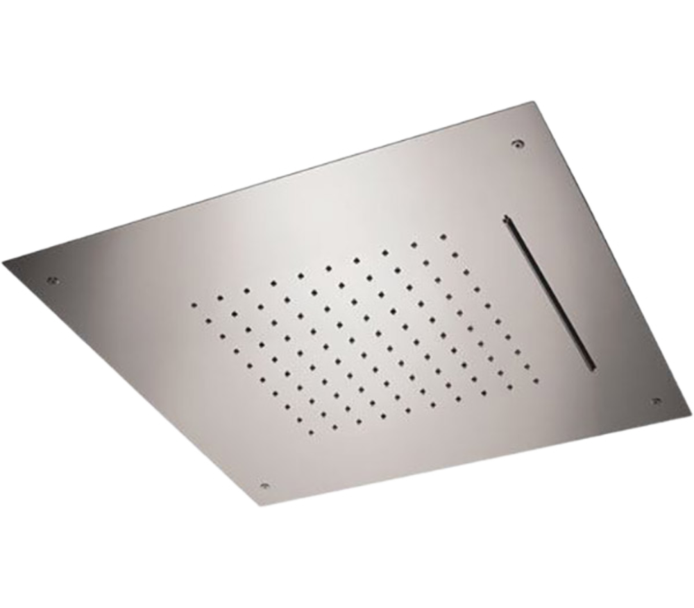 Верхний душ потолочный 50 см Remer 357SFS50C хром