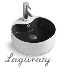 Раковина Laguraty 3228B Rose&white