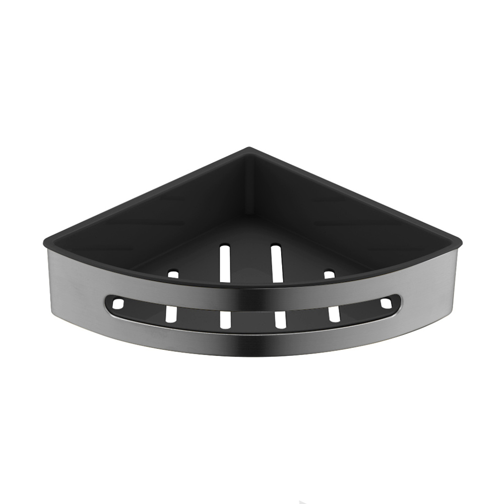 Фото Полка угловая Timo Luiro 18577/18 черное золото