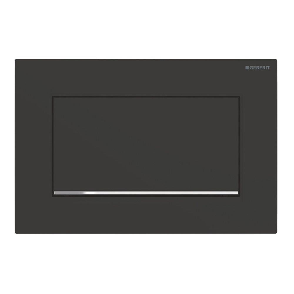 Фото Кнопка смыва Geberit Sigma 30 (115.893.14.1) черный