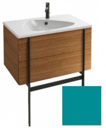 Тумба под раковину Jacob Delafon Nouvelle Vague 80 см, EB3030-M57, цвет - бирюзовый матовый