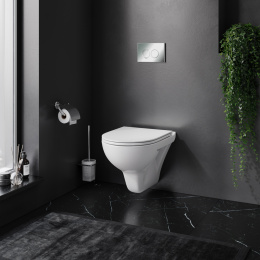 Инсталляция + унитаз + клавиша Am.Pm ProC (IS70151.901700) синий, белый, хром глянцевый