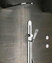 Верхний душ Gessi Cono (45163#238) сталь полированная