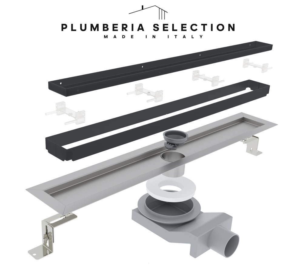 Душевой трап Plumberia Selection PST IN-TILE PST90NO