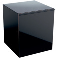 Шкафчик Geberit Acanto 500.618.16.1, 45 см, цвет черный
