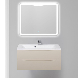 Тумба под раковину BelBagno Marino MARINO-1000-2C-SO-CO-P, 100 х 44,5 х 55 см, Crema Opaco