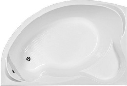 Фото Акриловая ванна 160x110 Aquanet (00203986), асимметричная