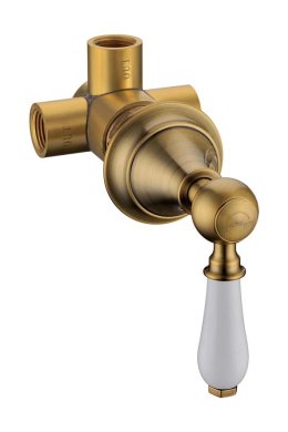 Фото Дайвертер встраиваемый Boheme Medici (622) бронза