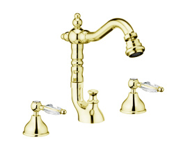 Смесители для биде Смеситель для биде Webert Alexandra AL710502 Золото/кристаллы Swarovski