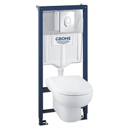 Grohe Solido 39191000 Комплект инсталляция и унитаз подвесной, стандартные