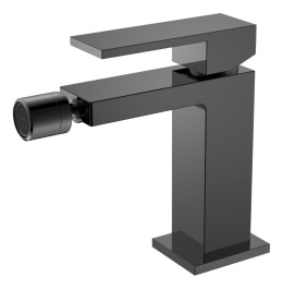 Фото Cмеситель для умывальника Boheme Qubic (476-SGM) металл глянец