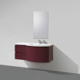 Мебель для ванной Belbagno Prospero 120см правый красный