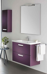 Фото Шкаф для ванной комнаты Roca Gap (ZRU9302744) фиолетовый