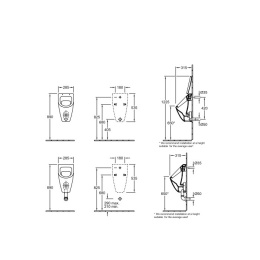 Villeroy&Boch 75130101 Писсуар подвесной (альпийский белый)