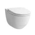 Подвесной унитаз-биде Laufen Cleanet Riva 8.2069.1.400.000.1 безободковый