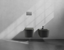 Крышка сиденье для унитаза Galassia Meg11 (5478NEMT), цвет черный, матовый