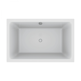 Фото Акриловая ванна 120x80 Jacob Delafon (E6D122-00), прямоугольная