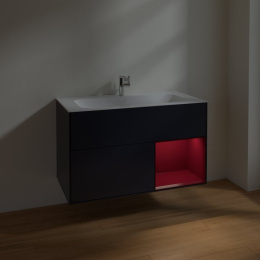 Villeroy Boch Finion F040HBHG Тумба под раковину 996х498 мм (peony matt/midnight blue matt)