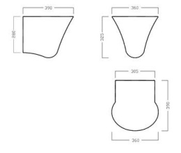 Фото Колонна под раковину Hatria Sculture (YR4001) белый