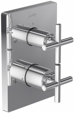 Фото Смеситель Jacob Delafon Modulo Classic E98732-CPдля душа термостатический, на 2 выхода