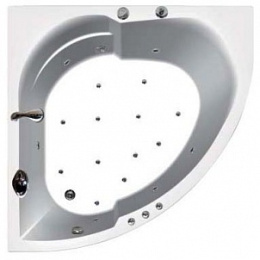 Акриловая ванна 150x150 Aquanet (00139561), Гидромассаж: есть
