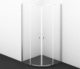 Душевой уголок WasserKRAFT Leine 35P01, 90 см, стекло прозрачное