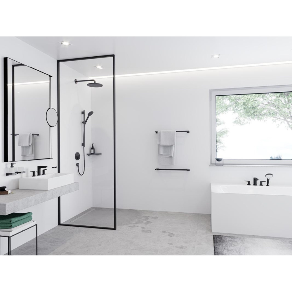 Смеситель для душа Hansgrohe ShowerSelect (15743670) черный матовый
