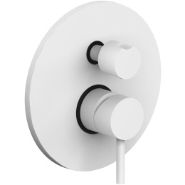 Фото Смеситель для душа Paffoni Light LIG018BO Белый матовый