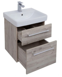 Тумба под раковину Dreja Q Max 77.0002D, 55 см, дуб кантри