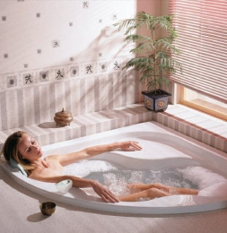 Фото Акриловая ванна 150x150 Ravak (CG01000000), четверть круга