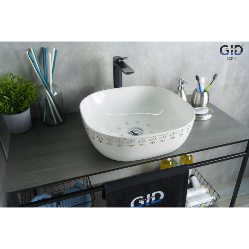 Раковина накладная Gid Nc440