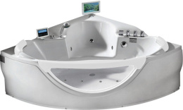 Фото Акриловая ванна 155x155 Gemy (G9025 II O), четверть круга