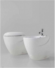 Чаша для унитаза приставного Azzurra Clas CLA100B1/P