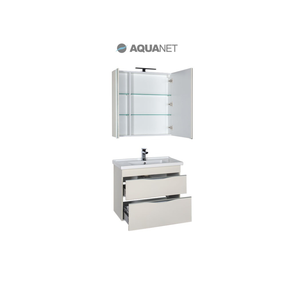 Мебель для ванной Aquanet Эвора 80 крем