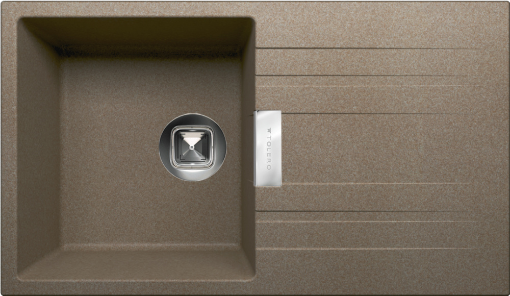 Раковины для кухни Кухонная мойка TOLERO TL-750 (TL-750 №823 темно-бежевый)