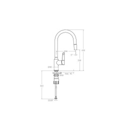 Фото Смеситель для кухни RamonSoler KITCHEN 387901V1MC Хром