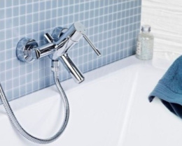 Фото Смеситель для ванны Teka Alaior 551210200 Однорычажный