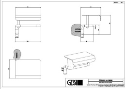 Держатель туалетной бумаги Gessi Goccia (38049#031) хром