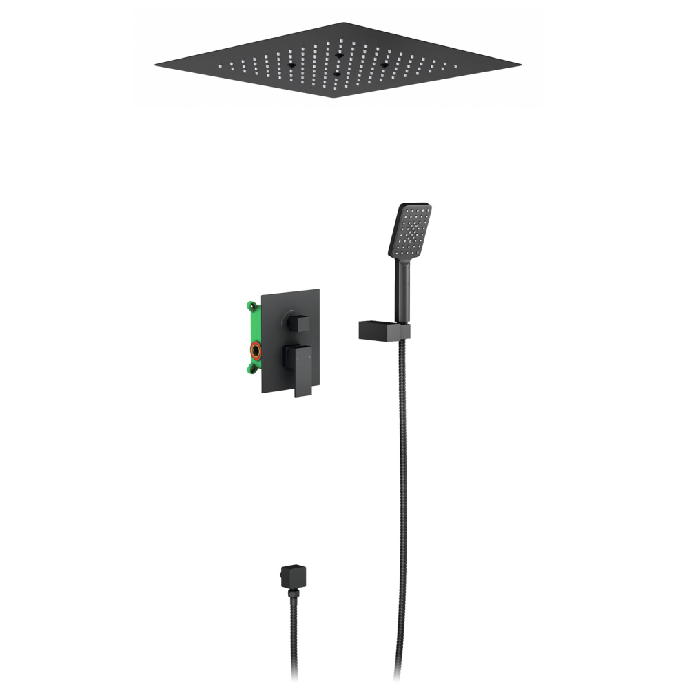 Фото Душевая система встроенная Timo Selene SX-2029/03SM черный