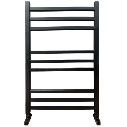 Фото Полотенцесушитель водяной Ника Modern ЛМ 5 черный матовый RAL9005 Люкс  ЛМ 5 60/50 черный мат. с вен