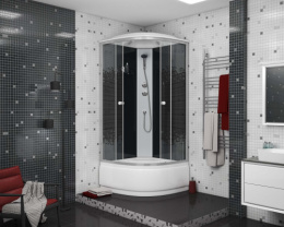 Душевая кабина 90x90x215 Niagara (NG-7508-08) ABS-пластик, Поддон высокий