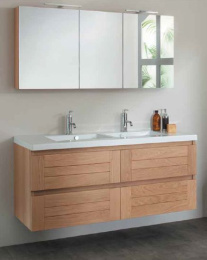 Фото Зеркальный шкаф Jacob Delafon Lignum 120 см, EB1260-P01, цвет - пепельный дуб